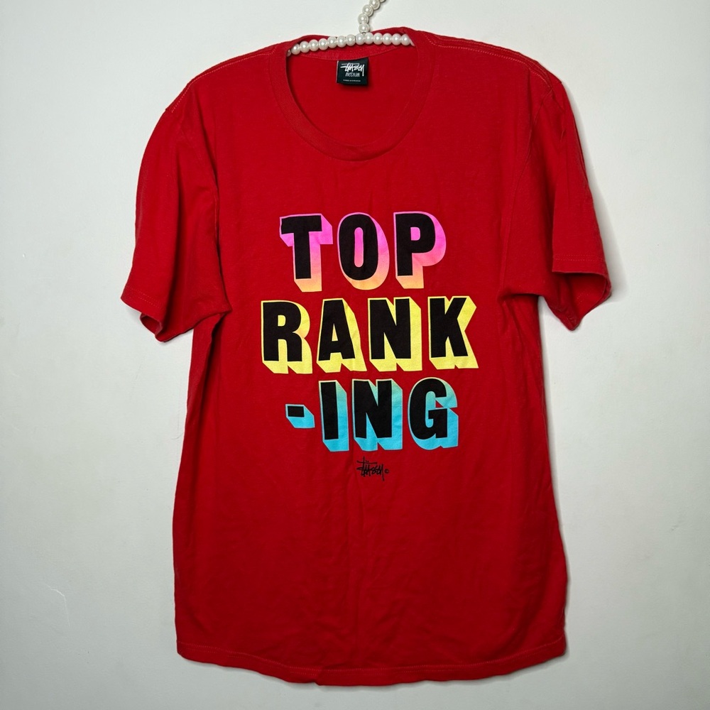Stussy Top Ranking Graphic T Shirt